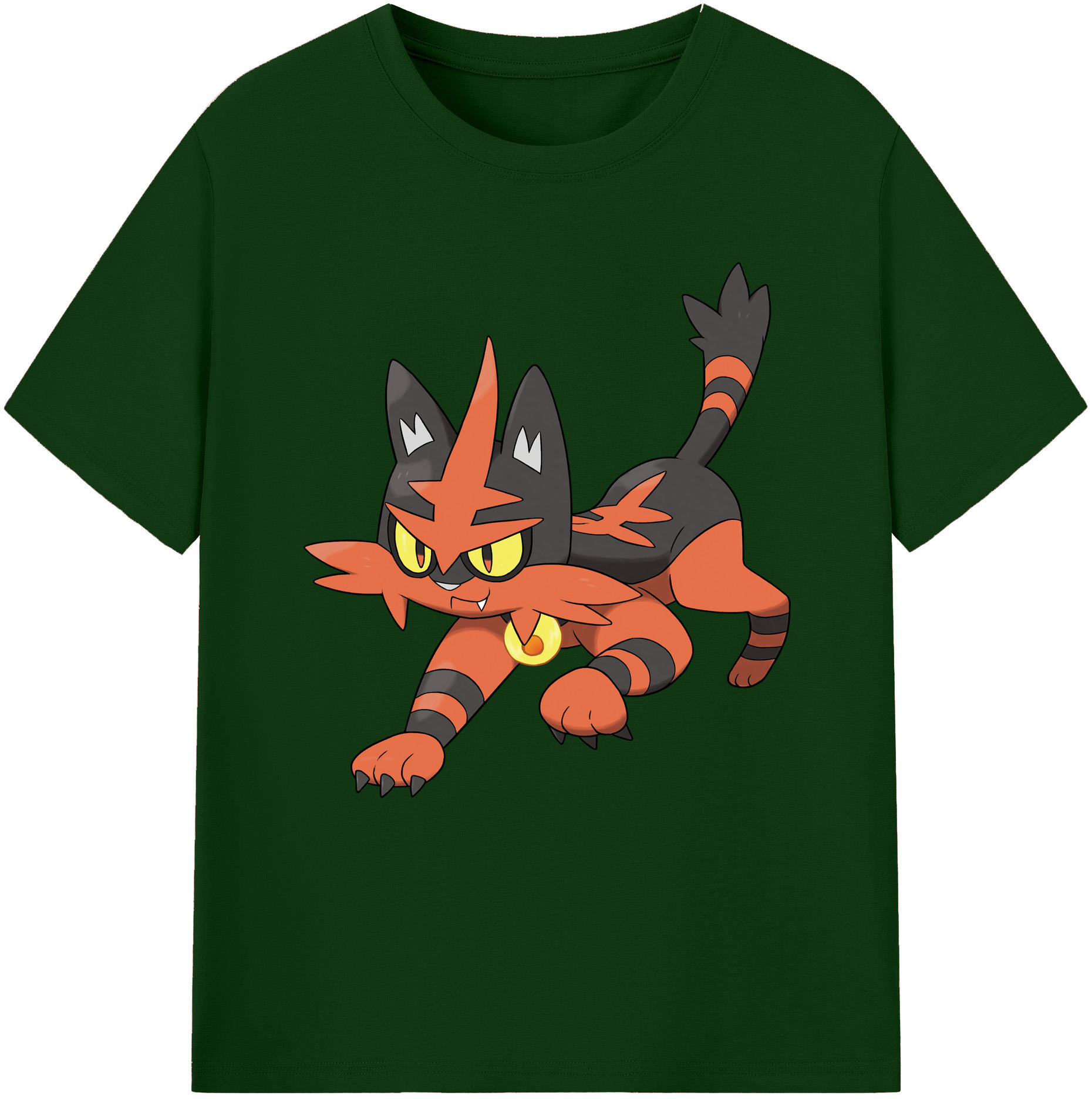 （画像用） ポケットモンスター Pokémon 綿100％半袖Tシャツ（フロントプリント）